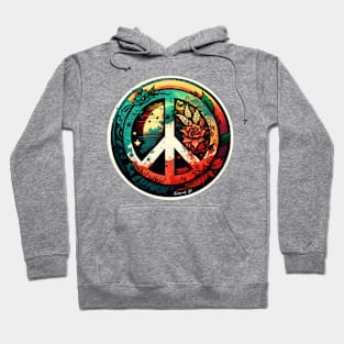 PEACE Sticker NEW #1 Hoodie